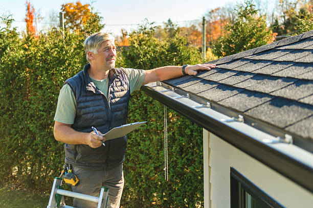 Professional Roofing technician working in Waldron, IN
